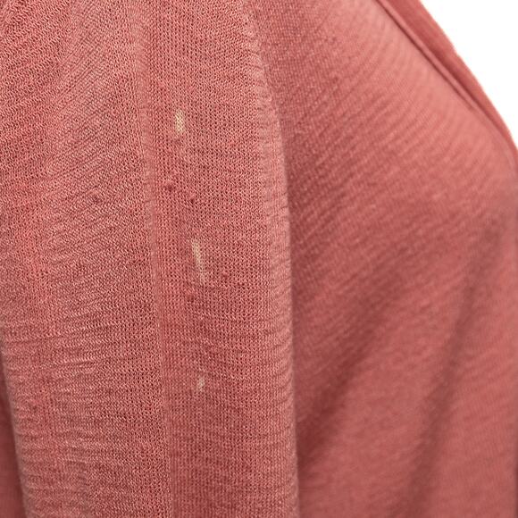 Eileen Fisher Lightweight Open Front Linen Blend Cardigan Size Small - Picture 5 of 9